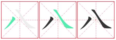 Chinese Character 8